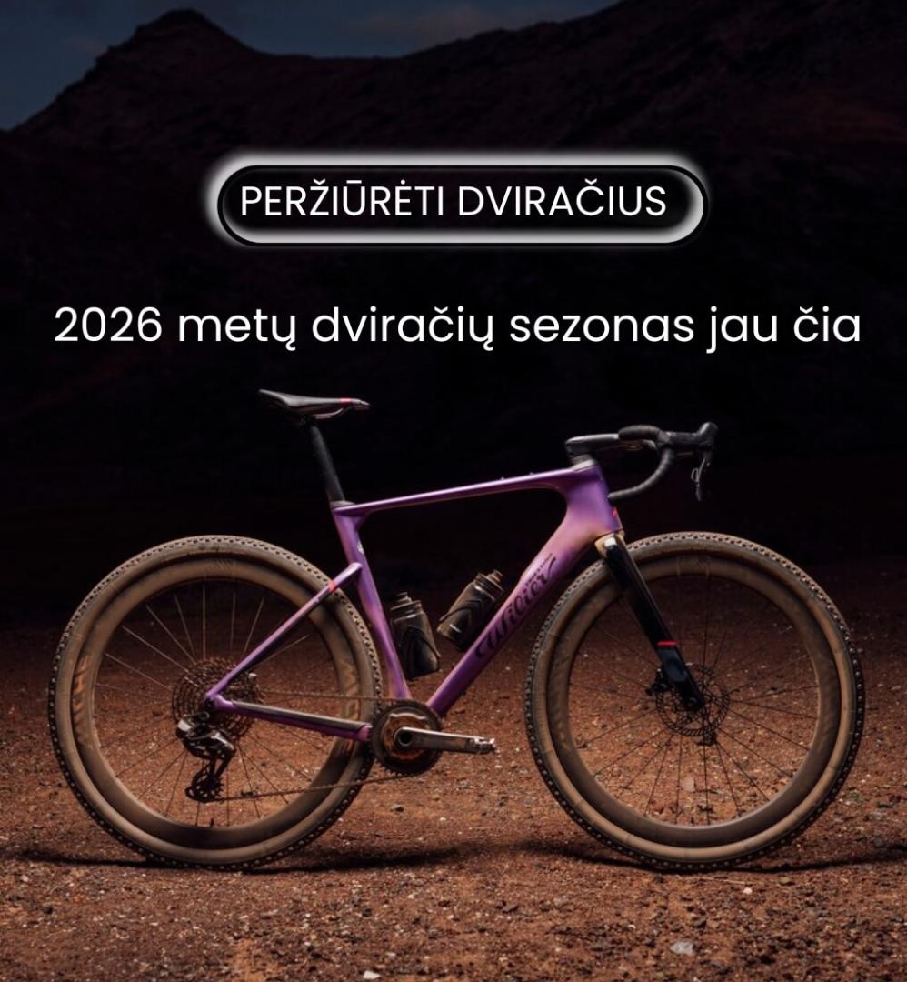 Nauja 2026 m. dviračių kolekcija