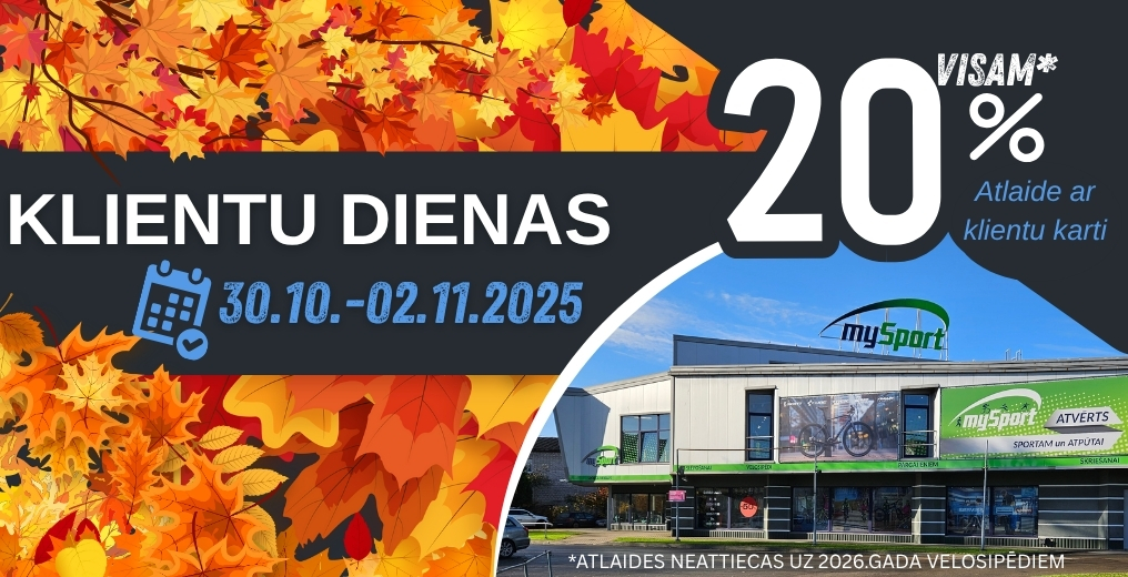 Klientu dienas. Visam -20%