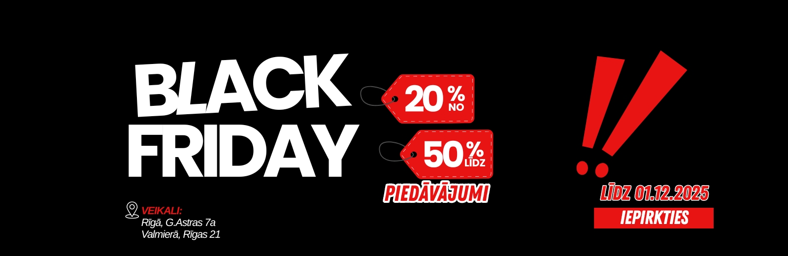 Pirms Black Friday piedāvājumi