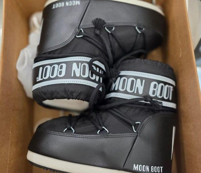 Знаменитые зимние ботинки Moon Boot