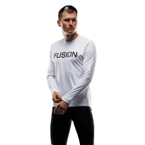 Fusion Tempo! LS Shirt, white
