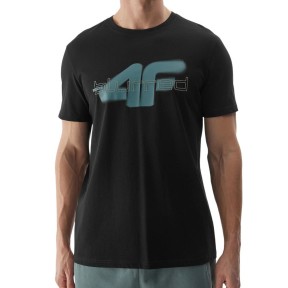 4F TTSHM1317 Men's T-Shirt, Black