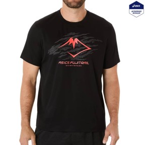 Asics Fujitrail Logo SS Running Shirt - Men's