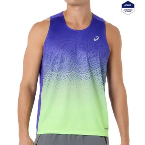 Asics Road Fade Running Singlet - Men's