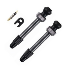 Barbieri 45mm Pair Titanium Aluminum Tubeless Presta Valves