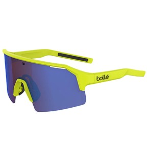 Bolle C-Shifter Sunglasses, Acid Yellow Matte, Brown Blue