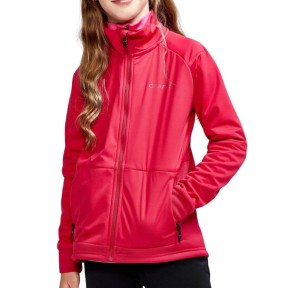 Craft Core Warm XC Jacket Kids, Red
