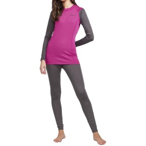 Craft Warm Baselayer Set Women's, Roxo/Granite