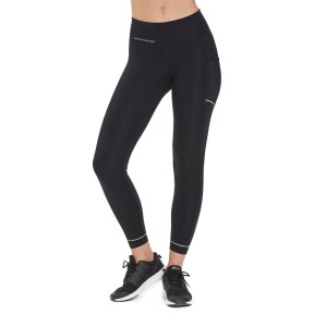 Endurance Thadea Women's Pocket Tights, Black | Sieviešu Skriešanas Bikses
