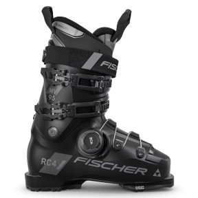 Fischer RC4 95 MV BOA Women's Ski Boots, Black
