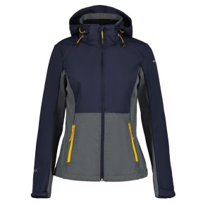 Icepeak Burnet Softshell Women's Jacket, Dark Blue/Grey