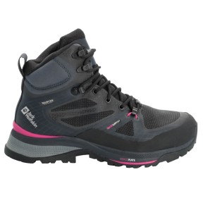 Jack Wolfskin Force Trekker Texapore Mid Women's Boots, Black/Pink