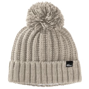 Jack Wolfskin Highloft Knit Women's Beanie, Dusty Grey