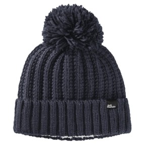 Jack Wolfskin Highloft Knit Women's Beanie, Night Blue