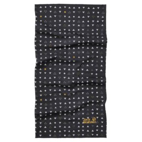 Jack Wolfskin Print Headgear Kids, Black