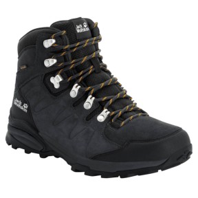 Jack Wolfskin Refugio Texapore Mid Men's WP Boots, Phantom/Yellow