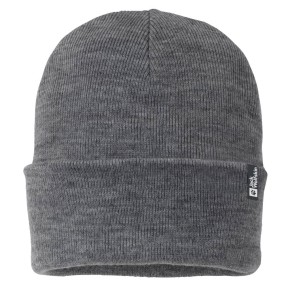 Jack Wolfskin Rib Unisex Beanie, Grey