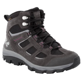 Jack Wolfskin Vojo 3 Texapore Mid Women's, Dark Steel/Purple