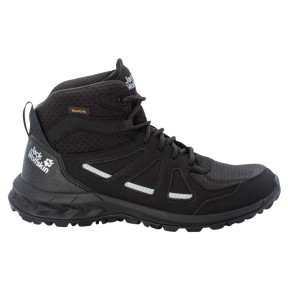 Jack Wolfskin Woodland 2 Women's Texapore Mid, Black/Grey