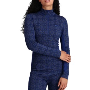 Kari Traa Rose Half Zip Women's Termo Baselayer, Azure