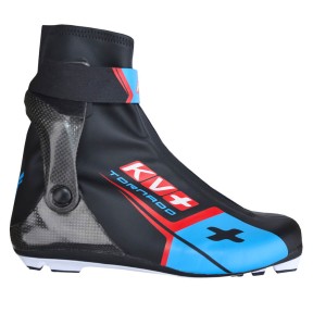KV+ Tornado Skate Ski Boots, Black/Grey/Blue