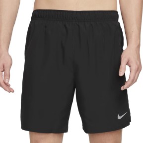 Nike Dri-FIT Challenger Men's 18cm Brief-Lined Shorts, Black
