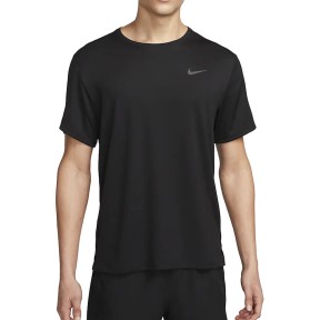 Nike Dri-FIT UV Miler Men's SS Running Top, Black