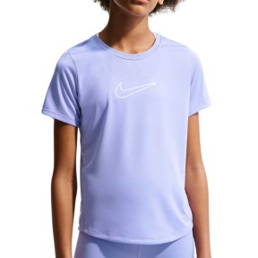 Nike One Fitted STD SS Sports T-Shirt - Girls