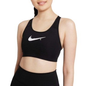 Nike Sportswear Dri-FIT Swoosh Medium-Support Bra, Black