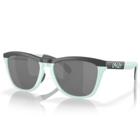 Oakley Frogskins Range Sunglasses, Prizm Black, Matte Carbon/Blue Milkshake