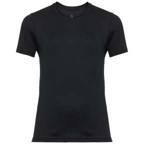 Odlo Boy's BL Top Crew Neck S/S Ceramicool, Black
