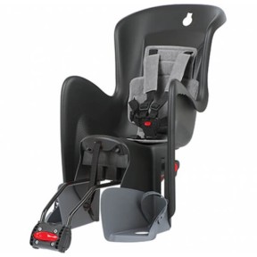 Polisport Bilby Maxi RS Black/Grey | Frame mounting child Seat