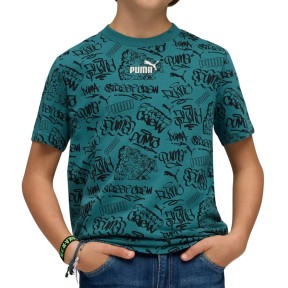 Puma MID 90s Printed Casual T-Shirt - Boys