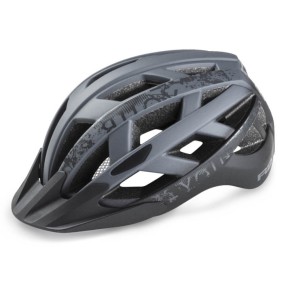 R2 Lumen Bike Helmet, Matt Grey/Black