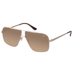 Relax Dalmatian Sunglasses, Shiny Gold/Gradient Brown, Gold