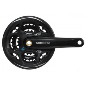Shimano Altus Crankset 7/8-speed Black FC-M311 42/32/22T 175mm