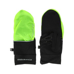 Endurance mittens Silverton Run, Safety Yellow - Unisex