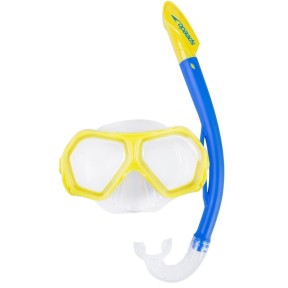 Speedo Dual Lenses Mask With Snorkel - Kids