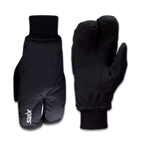 Swix Endure Split Jr Mittens, Black