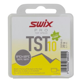 Swix TS10 Turbo Yellow 0°C/+10°C, 20g, Glide Wax