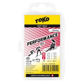 Toko Performance Hot Wax 40g, Red