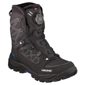 Viking Constrictor III Boa Men's Boots, Black/Grey