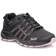 2469 Hiker Low Waterproof Women's Shoes, black/pink