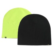 4F ACAPU449 Reversible Kids Beanie, Green/Black