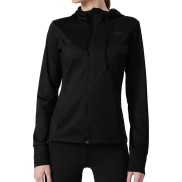 4F BLDF350 Women's Training Zipped Hoodie, Black