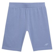 4F F037 Girls Short Leggings, Denim