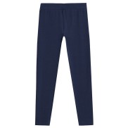 4F F039 Girls Knitted Leggings, Navy