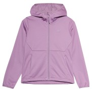 4F F042 Girls Softshell Windproof Jacket, Light Violet