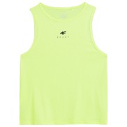 4F F156 Girls Sleeveless Top, Canary Green
