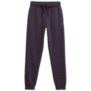 4F F334 Girl's Joggers Sweatpants, Dark Violet